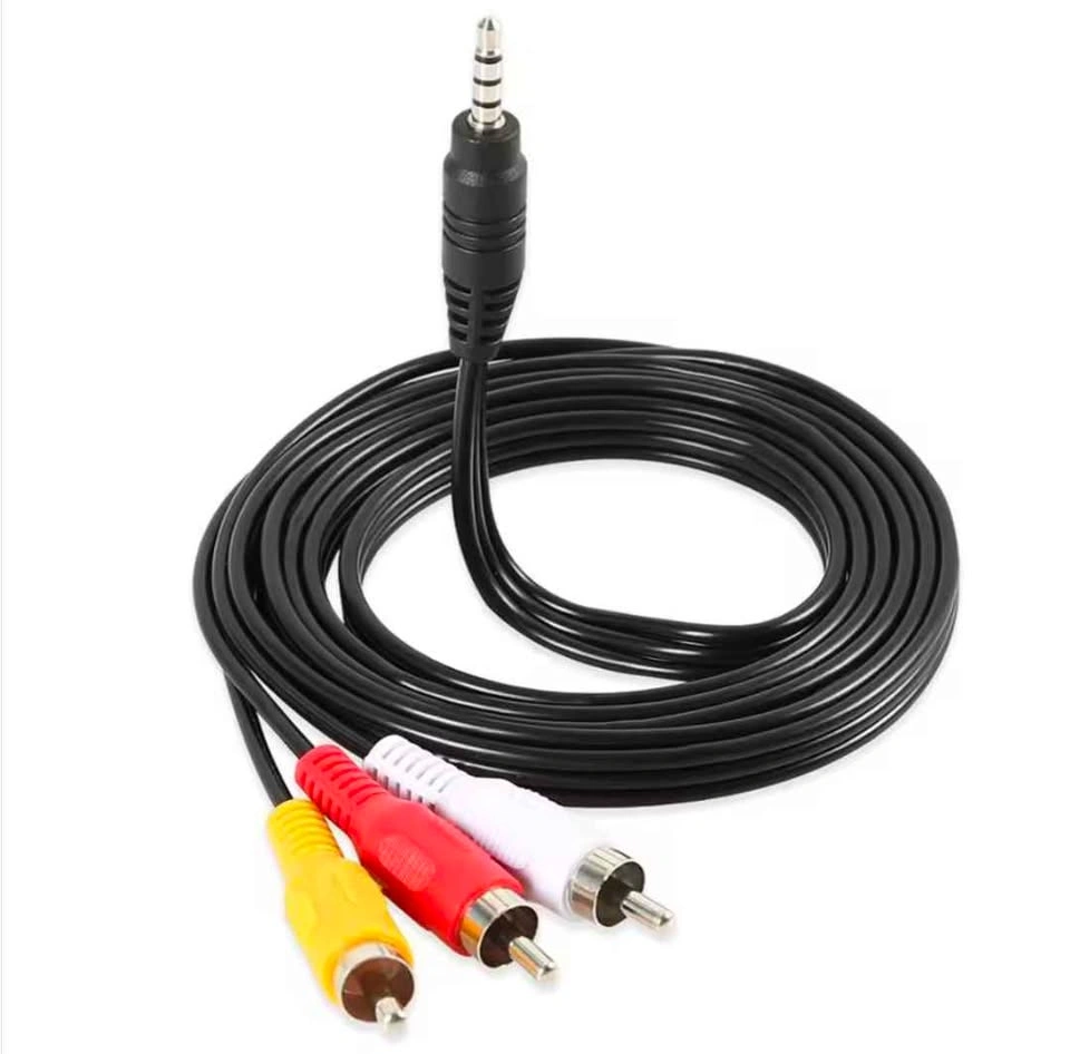 3.5mm to 3 RCA Audio Video Cable - photo 3