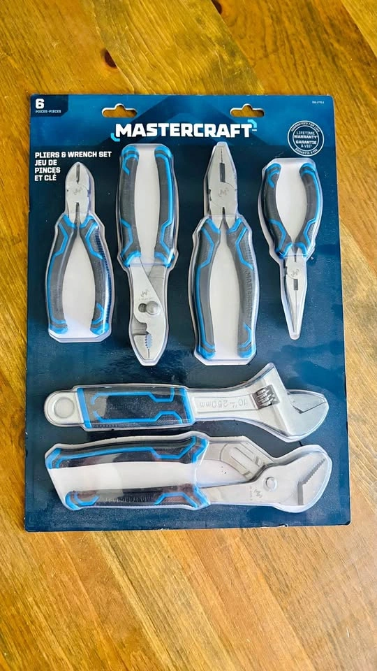 Mastercraft Six Piece Wrench & Pliers Set (BRAND NEW)