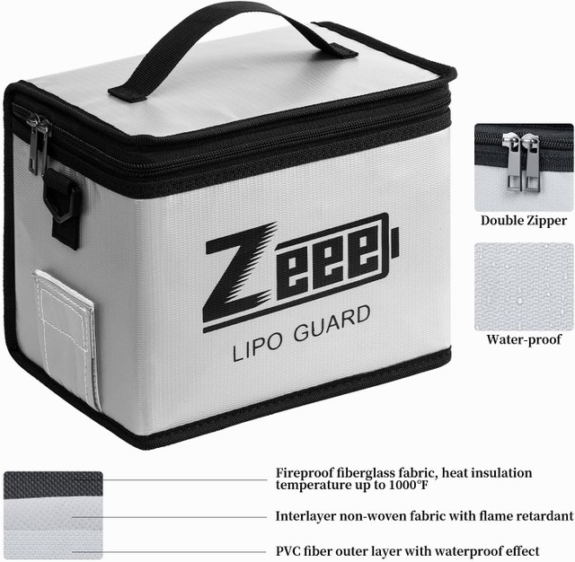 Li-Po safe Fireproof storage bag - photo 2