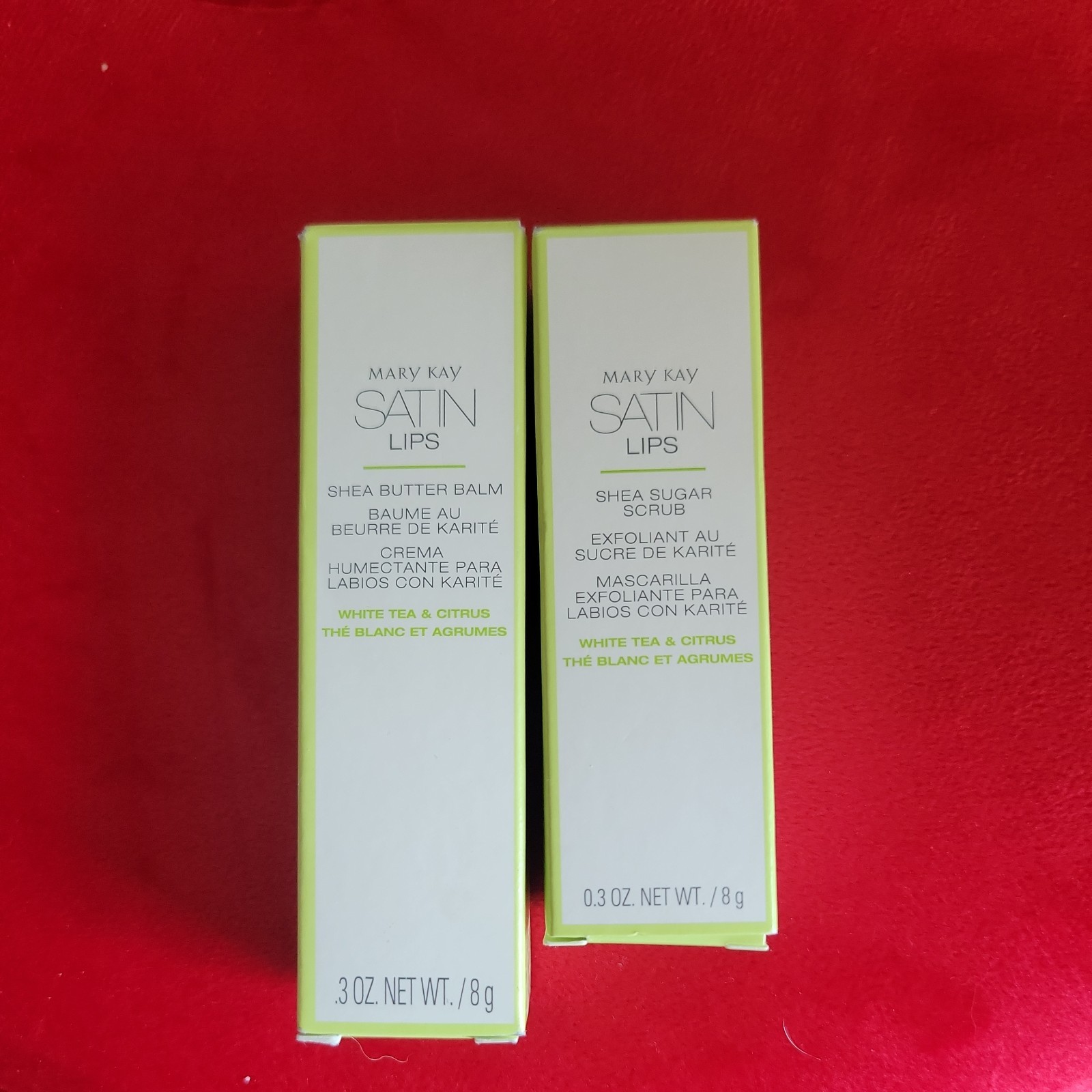 NIB Mary Kay Satin Lips White Tea & Citrus Shea Butter Balm - photo 3