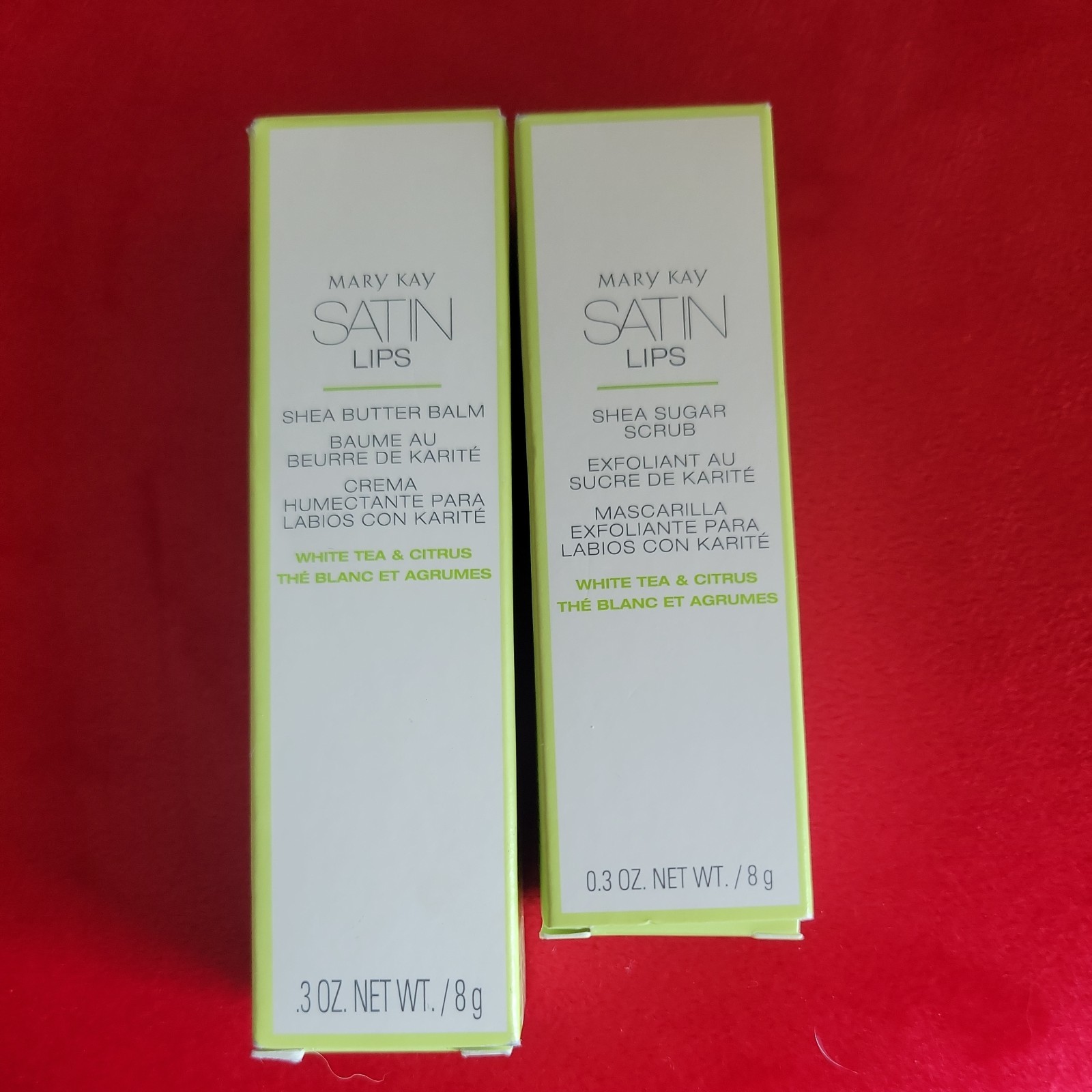 NIB Mary Kay Satin Lips White Tea & Citrus Shea Butter Balm - photo 4