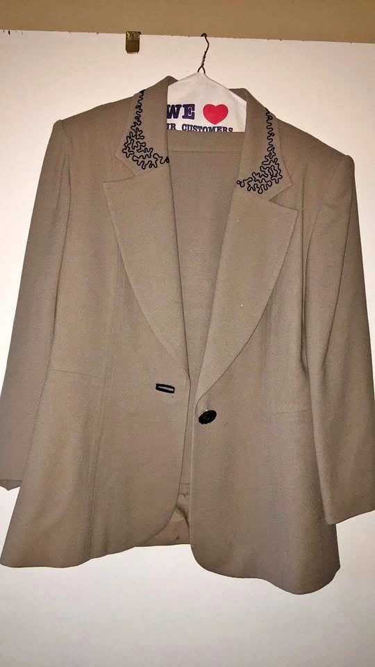 Liz Claiborne Tan Suit
