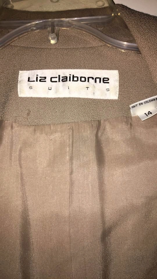 Liz Claiborne Tan Suit - photo 4