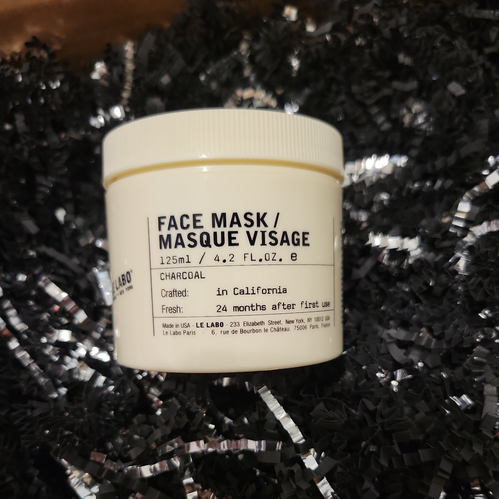 Le Labo Face Mask CHARCOAL - Size 125mL / 4.2 Oz. - New