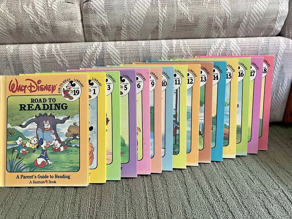 Walt Disney Fun-to-Read Library Book Set Volumes 1-19