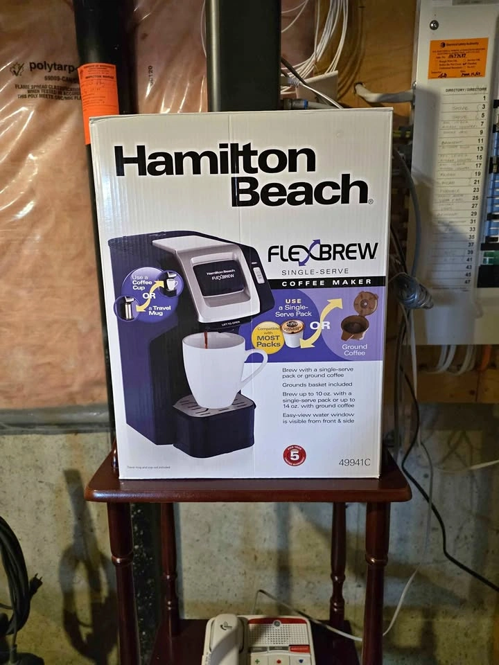 Hamilton Beach FlexBrew Single-Serve Coffee Maker - NEW