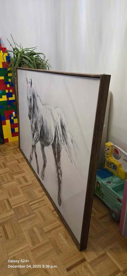 HUGE Horse Painting on Canvas - photo 4