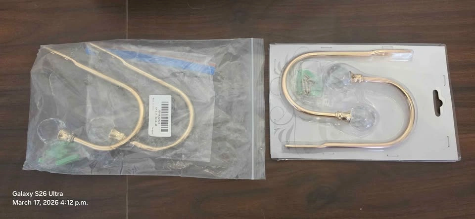 Gold and Crystal Curtain Tiebacks - photo 2