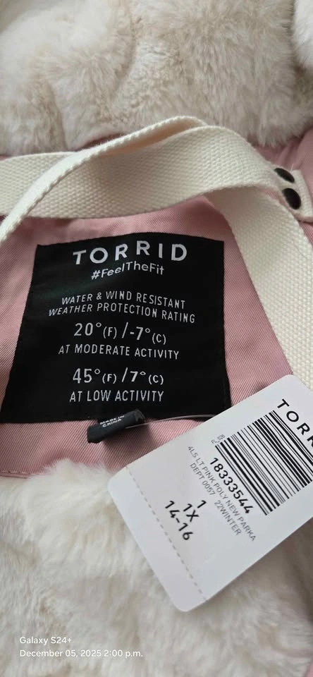 Pink Torrid Winter Coat Size 1 - photo 4