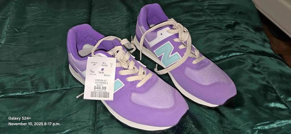 Brand New Purple New Balance Runners
