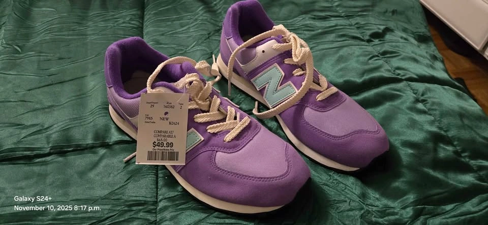 Brand New Purple New Balance Runners - photo 2