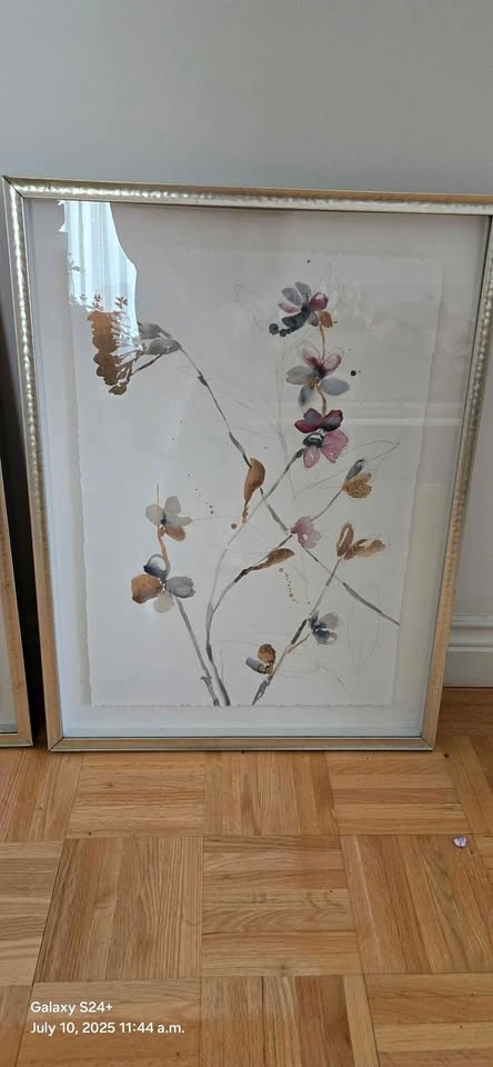 Set of Silver framed Art Paintings - photo 2