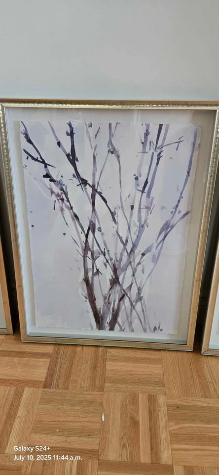 Set of Silver framed Art Paintings - photo 3