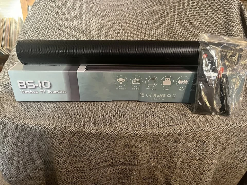 Share BS-10 Wireless TV Soundbar Bluetooth Speaker – New In Box