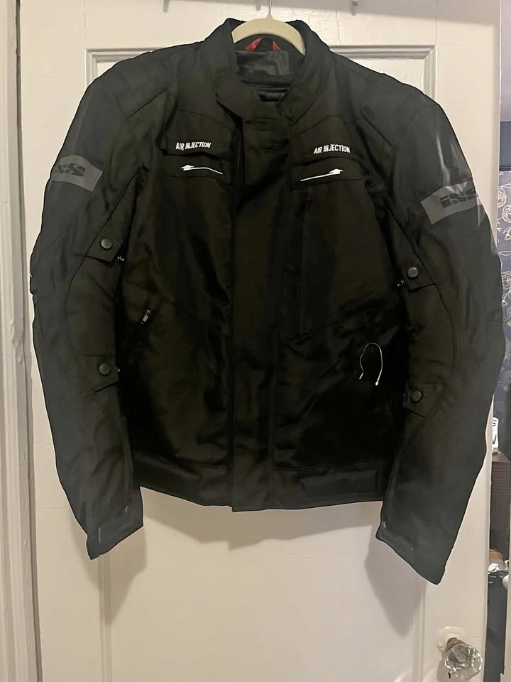 iXS Norman Men's Motorcycle Touring Jacket Black Size XXL