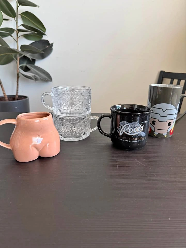 MOVING SALE: New Mugs $2 each!