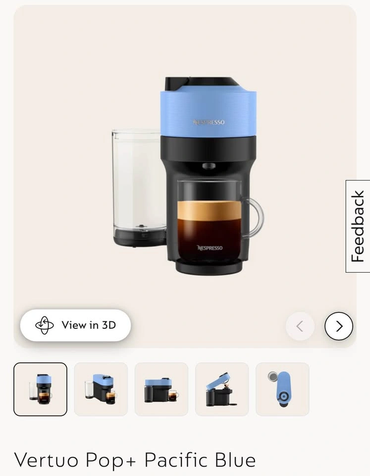 MOVING SALE: Nespresso Vertuo Pop+ Pacific Blue - photo 2