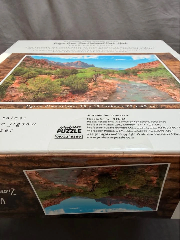 Brand New 1000 Piece Zion National Park Puzzle - photo 3