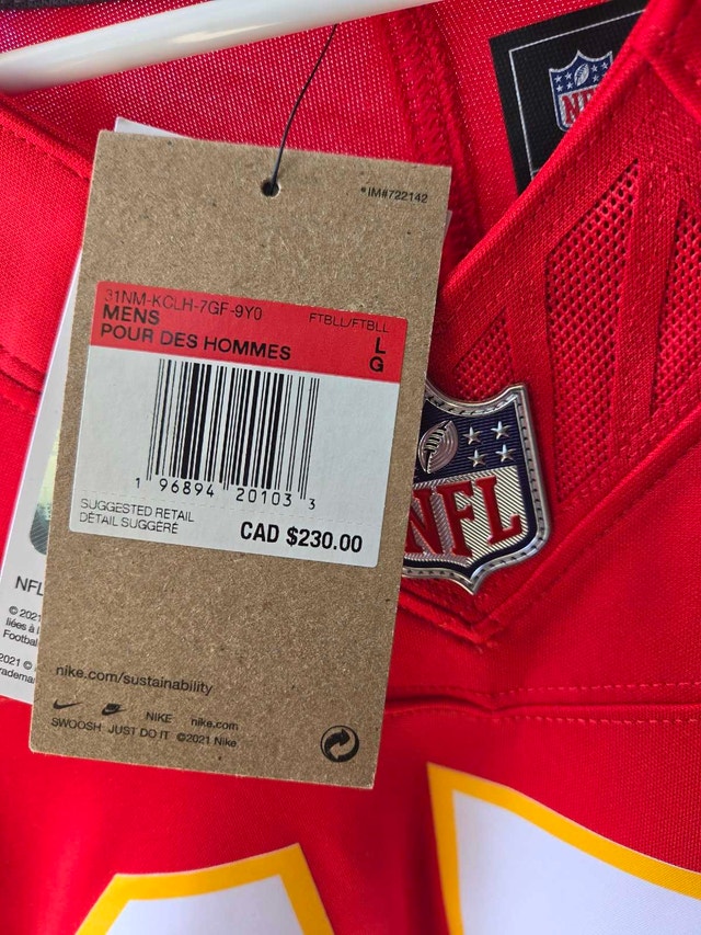 Patrick Mahomes Kansas City Chiefs Nike Jersey - Size Large - photo 5