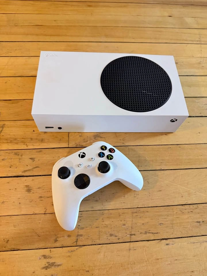 Xbox Series S console with controller