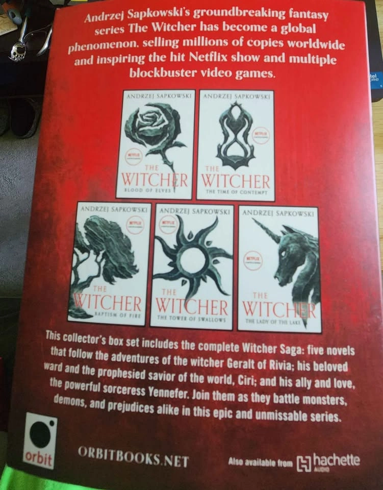 Andrzej Sapkowski The Witcher Saga Box Set - photo 3