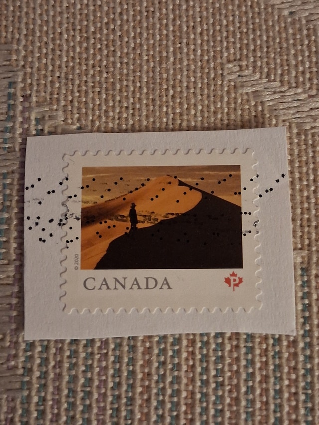2020 Canada Post Athabasca Sand Dunes Stamp