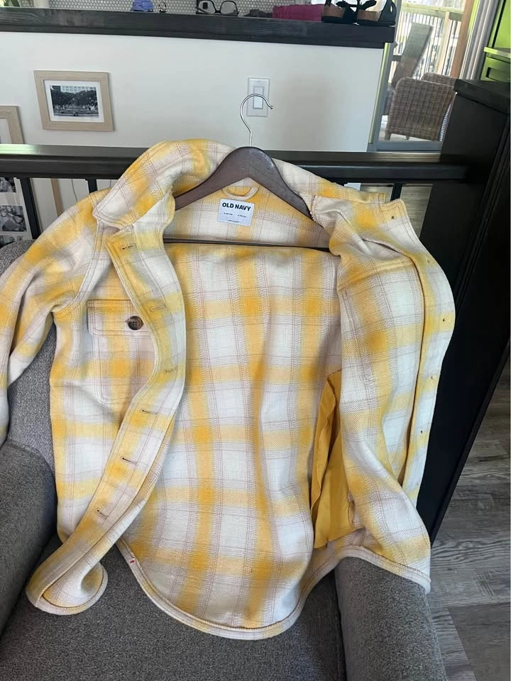 Yellow shirt jacket - photo 2