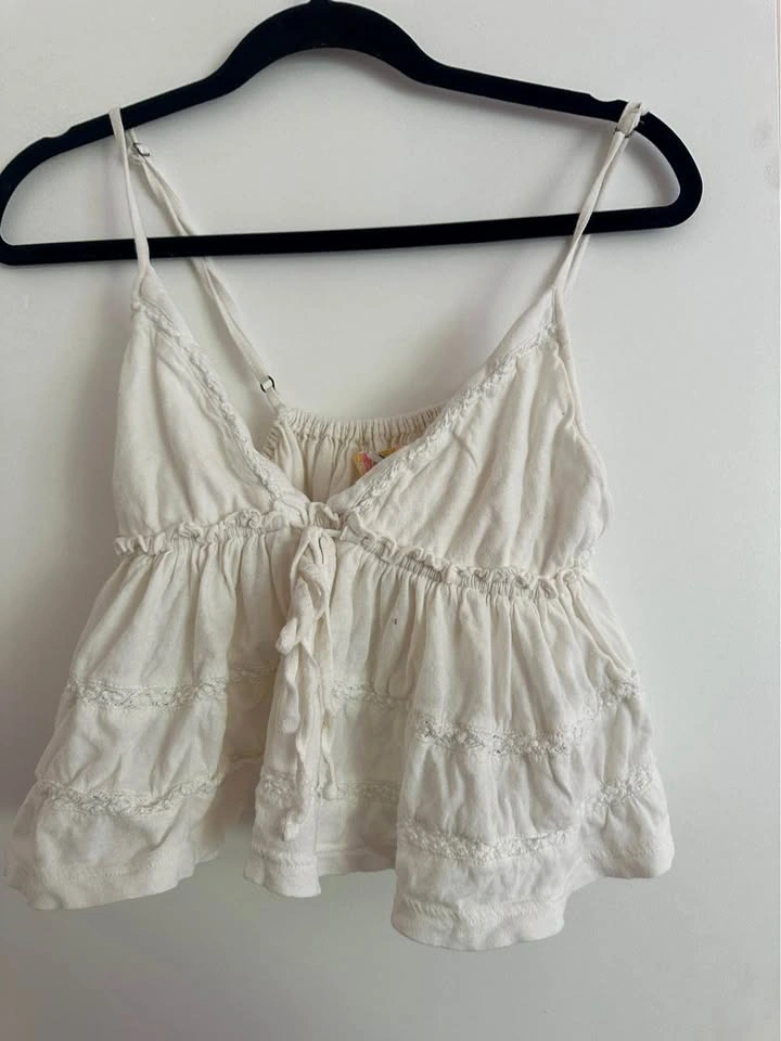 Urban white babydoll cami medium
