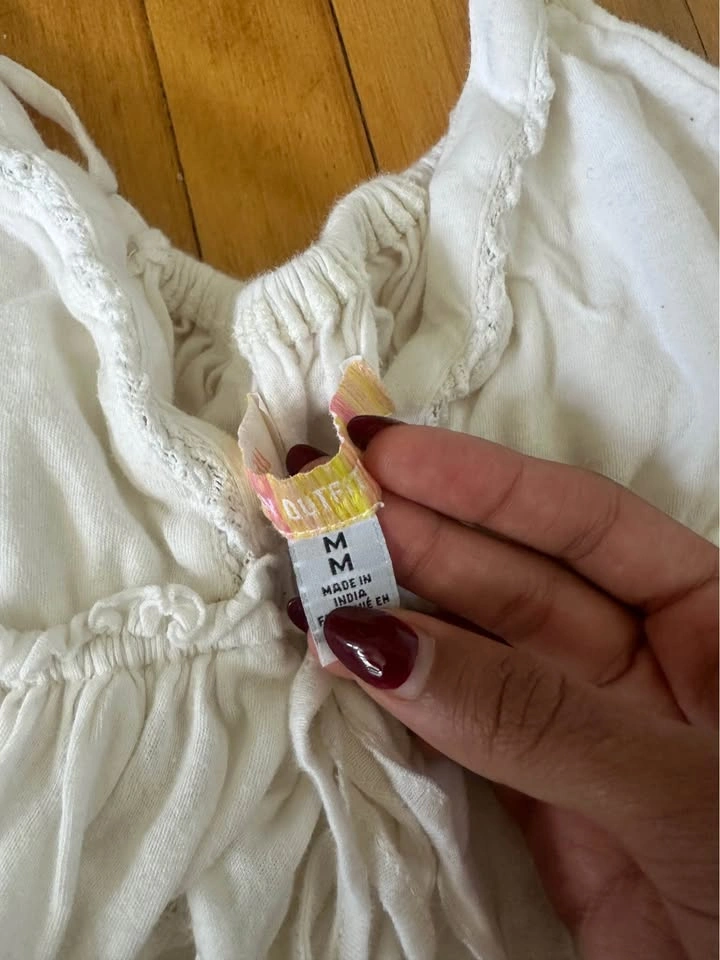 Urban white babydoll cami medium - photo 2