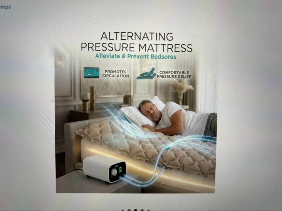 Vive Alternating Air Pressure Mattress Pad & Pump - photo 3