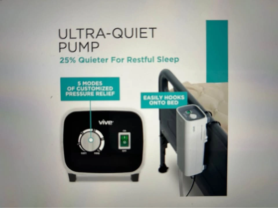 Vive Alternating Air Pressure Mattress Pad & Pump - photo 4