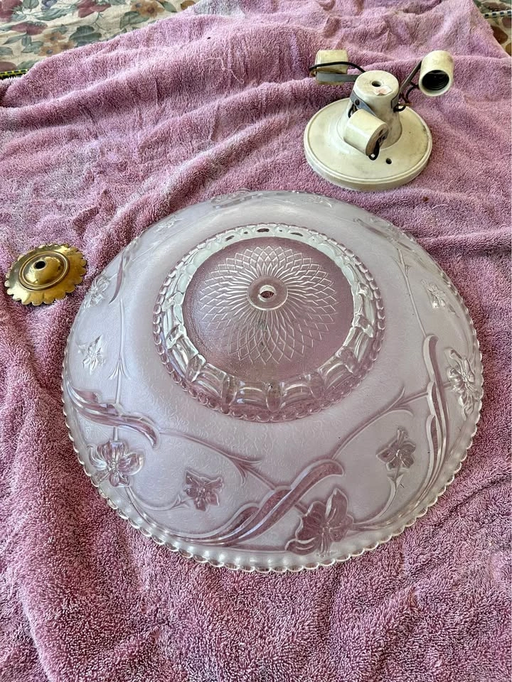 Vintage light fixture