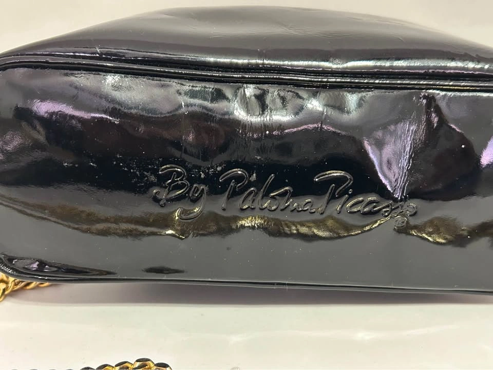 Vintage Paloma Picasso patent leather purse - photo 3
