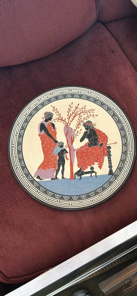 Ancient Greek Platter-decorative