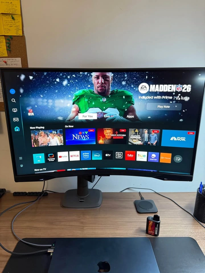 Samsung Odyssey G6 27” Curved Gaming Monitor – 240Hz QHD 1440p - photo 3