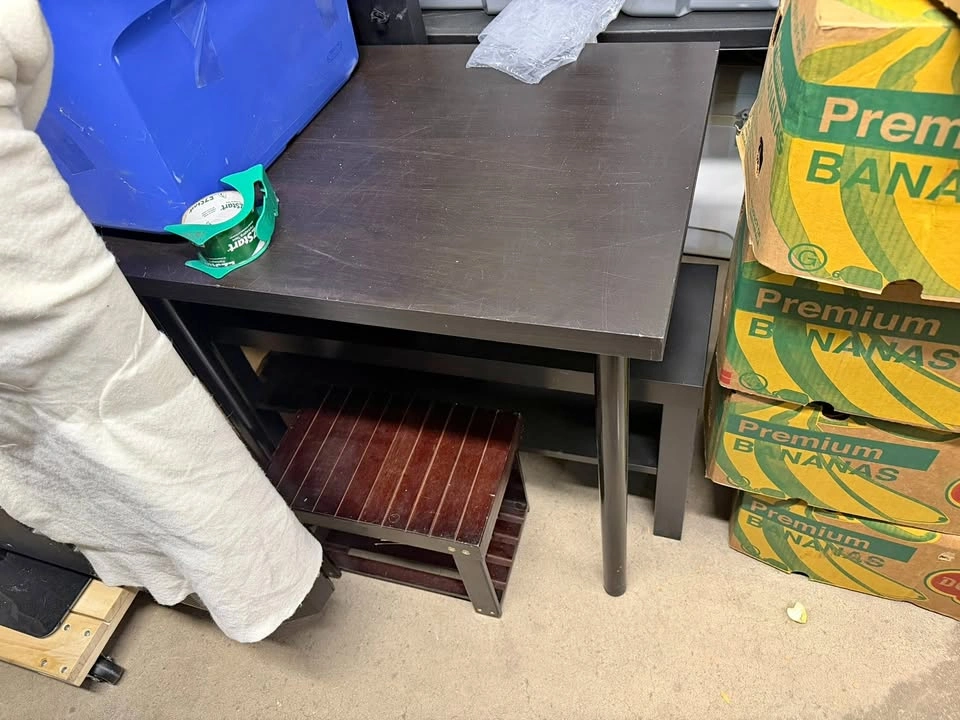 Ikea Work Table - Black