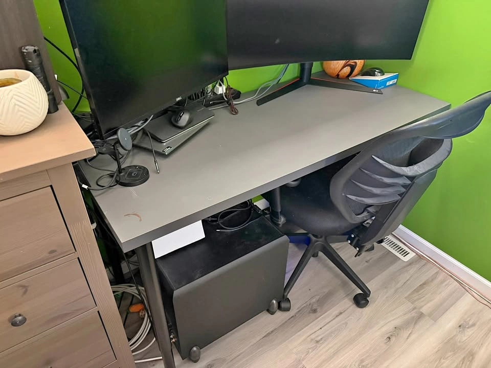 2 Ikea Work Tables - Gray