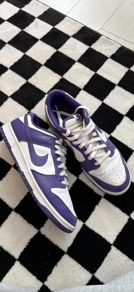 Nike dunk court purple US12 - photo 2