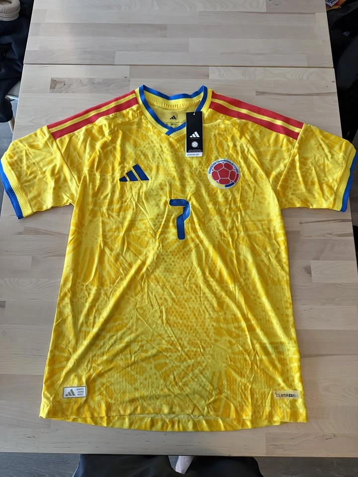 Colombia National Team Soccer Jersey - Luis Diaz #7