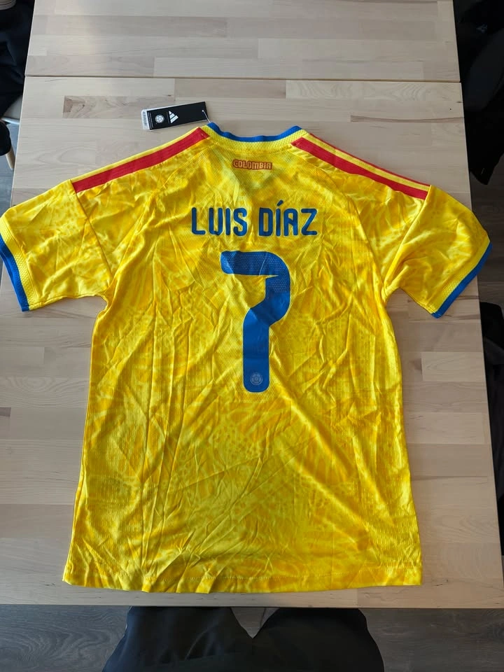 Colombia National Team Soccer Jersey - Luis Diaz #7 - photo 2