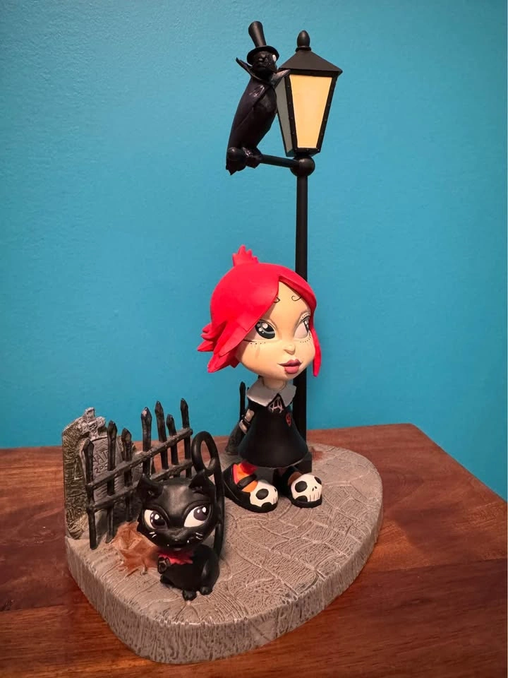 2004 Ruby Gloom Gallery Series Figure Playset Rare - photo 3