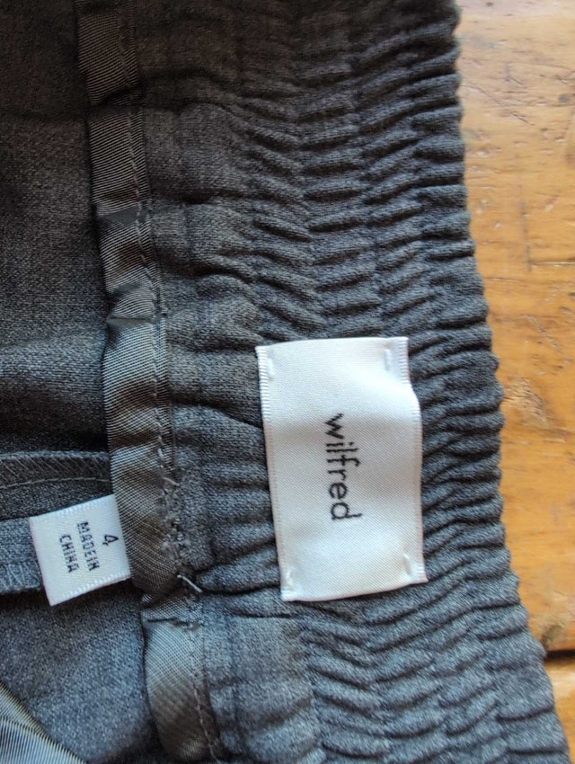 Wilfred Alanya Pants grey size 4 nwt - photo 3