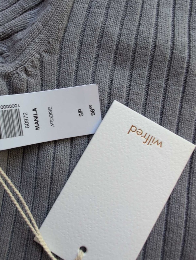 Wilfred Manila Cardigan small grey nwt - photo 2