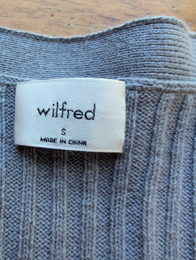 Wilfred Manila Cardigan small grey nwt - photo 3