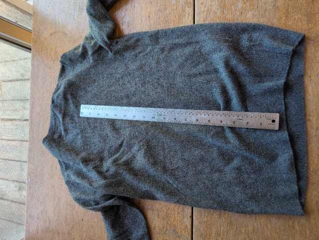 Babaton 100% Cashmere Sweater grey extra small - photo 5