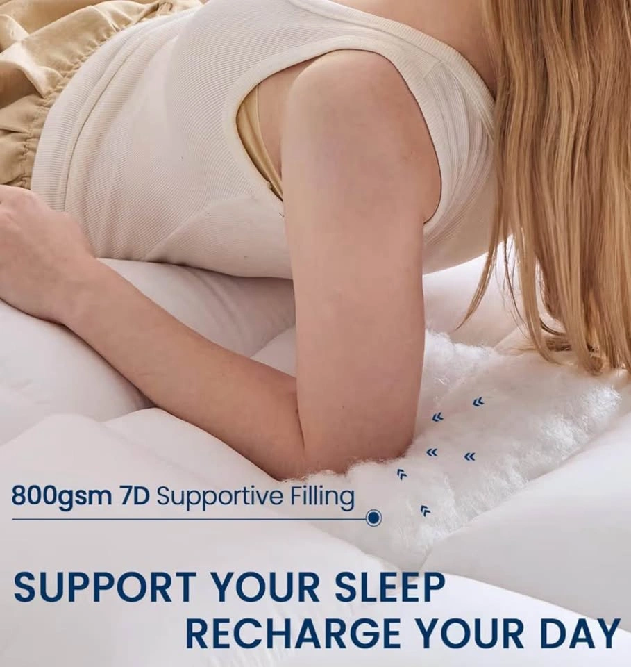 Queen Mattress Topper Extra Thick Cooling Mattress Pad - photo 3
