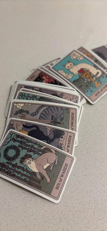 Small cat tarot cards - photo 2
