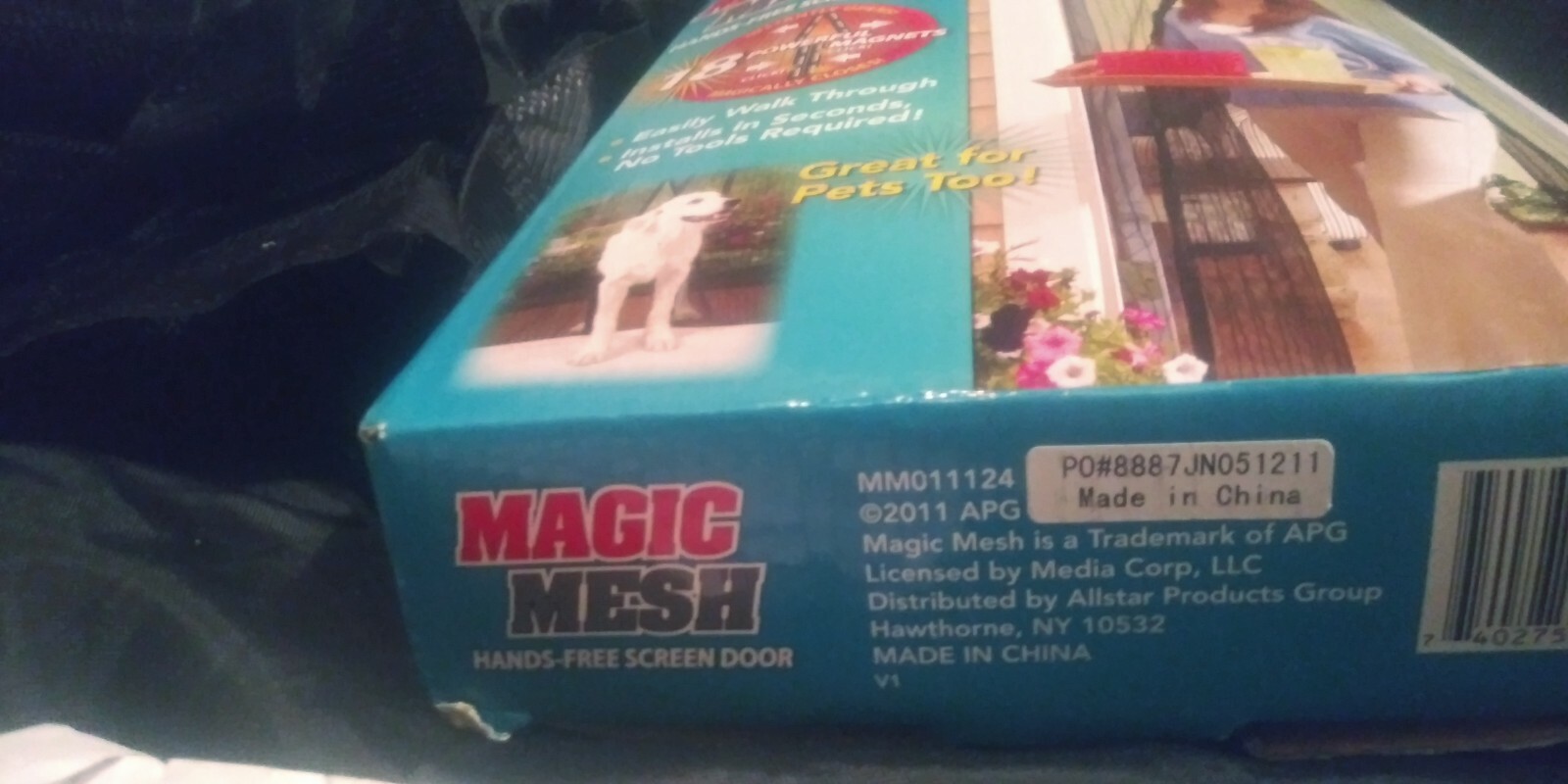 Magic Mesh Hands-Free Screen Door - photo 3