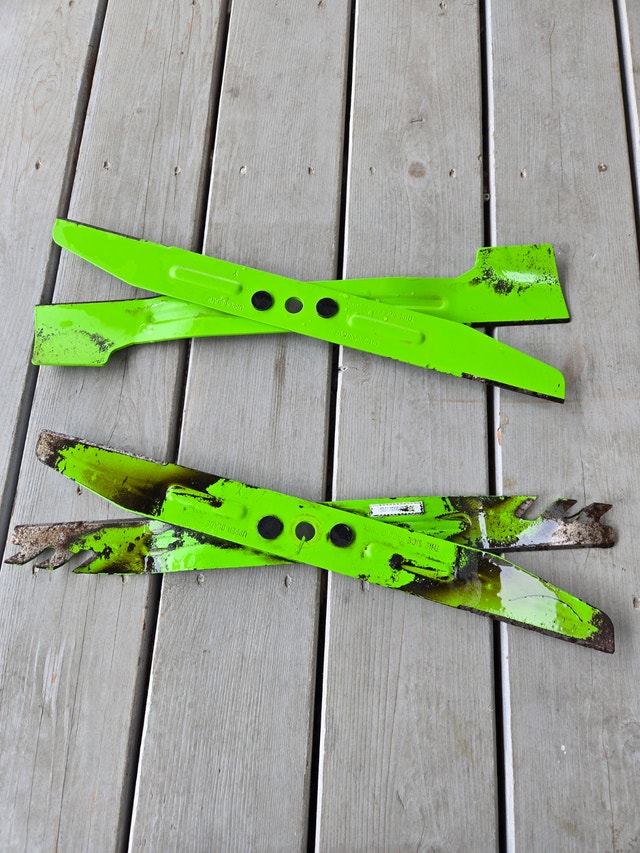 EGO Lawn Mower Mulching/High Lift Bagging Blade Set
