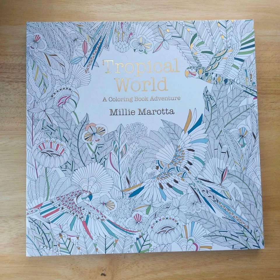 Millie Marotta Tropical World Coloring Book
